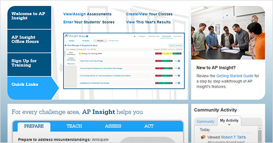 AP Insight screen image