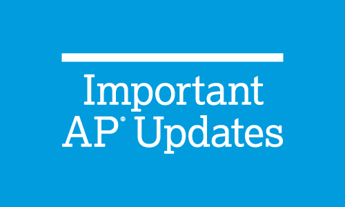 AP Updates for Schools Impacted by Coronavirus