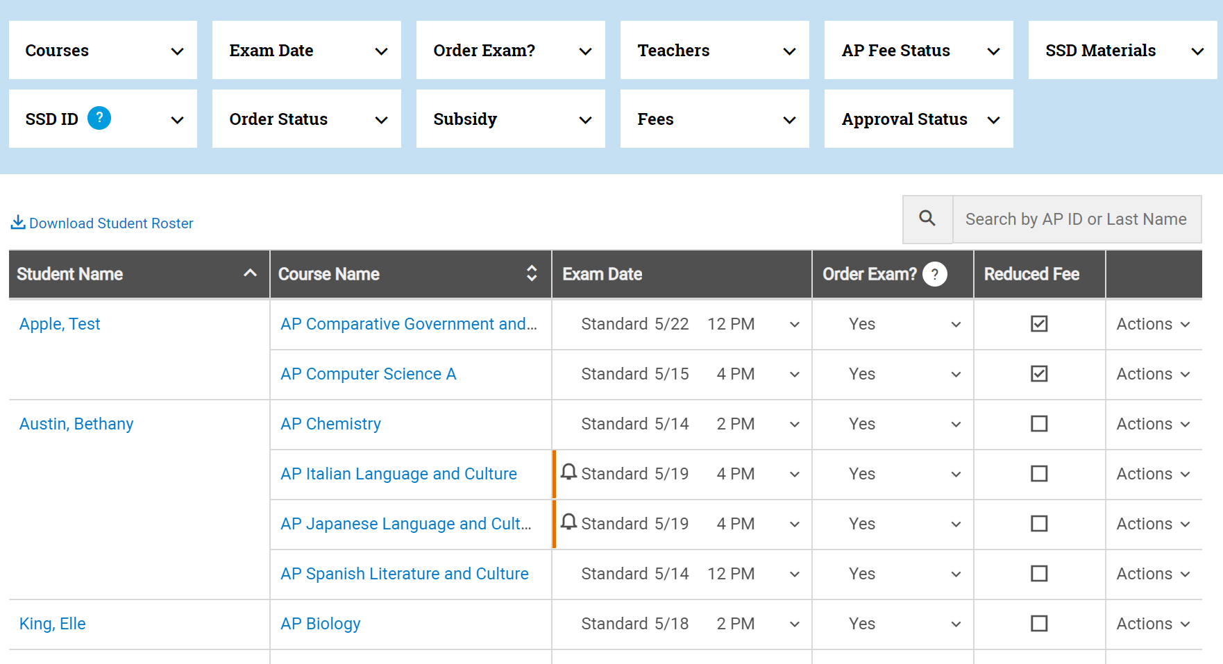 Update about AP Exams  Brand College Consulting