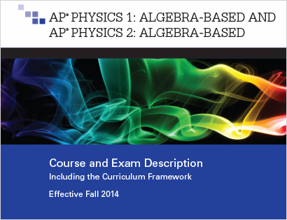 AP Syllabus Development Tutorial — Physics 1 Algebra-Based